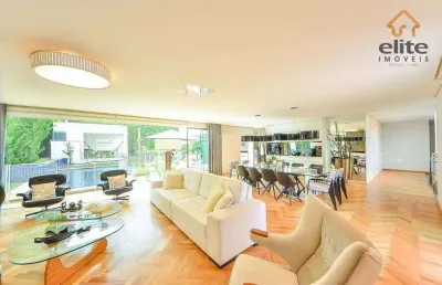 Casa com 5 dormitórios à venda, 571 m² por r$ 6.500.000,00 - alphaville graciosa - pinhais/pr