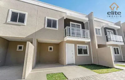 Sobrado com 3 dormitórios à venda, 87 m² - santa felicidade - curitiba/pr