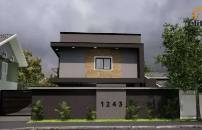 Sobrado moderno em condomínio exclusivo – 3 quartos, 118 a 141m² – xaxim