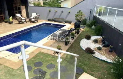 Casa com 4 dormitórios no condomínio bosque dos jatobás, jundiaí-sp