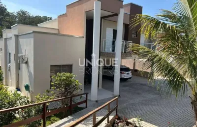 Casa de condomínio com piscina coberta à venda, parque da fazenda - itatiba