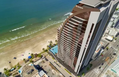 Belissímo apartamento de frente para o mar itapema/sc