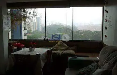 Flat com 1 quarto à venda na Rua Doutor Chibata Miyakoshi, Panamby, São Paulo