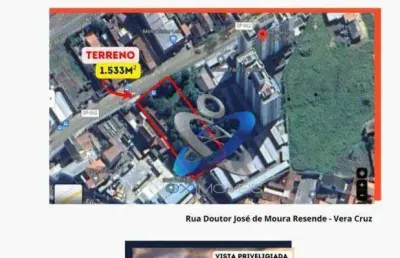 Terreno comercial à venda no Vera Cruz, Caçapava 