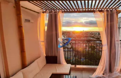 Cobertura com 2 dormitórios à venda, 79 m² - jardim ismênia - são josé dos campos/sp