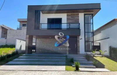 Sobrado com 4 dormitórios à venda, 186 m² por r$ 1.500.000 - condomínio residencial mantiqueira - são josé dos campos/sp