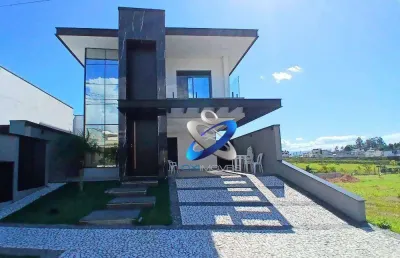 Sobrado à venda, 285 m² por r$ 1.850.000,00 - condomínio malibu - caçapava/sp