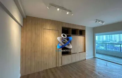 Apartamento com 1 dormitório para alugar, 50 m² por r$ 4.421/mês - jardim aquarius - são josé dos campos/sp