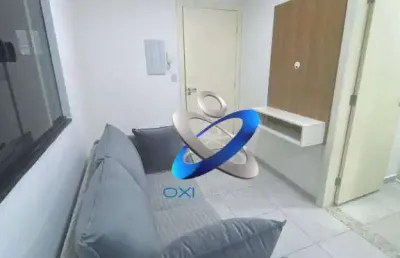 Flat com 1 dormitório para alugar, 40 m² por r$ 2.500/mês - jardim satélite - são josé dos campos/sp