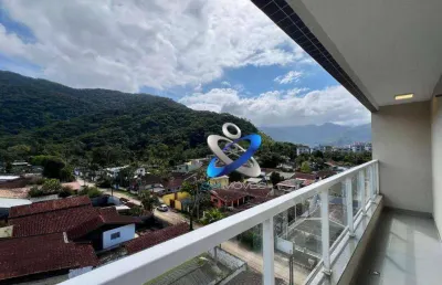 Cobertura com 2 dormitórios à venda, 96 m² por r$ 750.000,00 - perequê-açu - ubatuba/sp