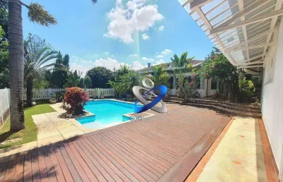Casa com 4 dormitórios à venda, 300 m² por r$ 930.000 - chácara ipê - mogi mirim/sp