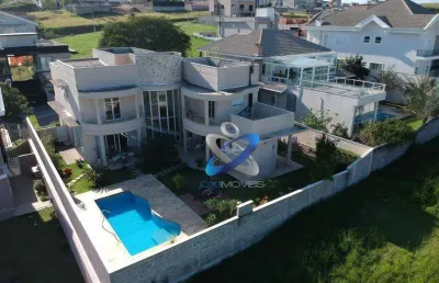 Sobrado à venda, 450 m² por r$ 4.900.000,00 - condomínio reserva do paratehy - são josé dos campos/sp