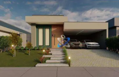 Casa com 3 dormitórios à venda, 150 m² por r$ 700.000,00 - condomínio terras do vale - caçapava/sp