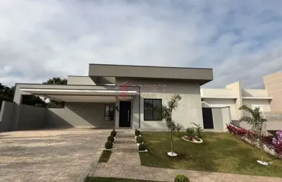 Casa assobradada com 5 suítes à venda no portal do paraíso ii em jundiaí/sp