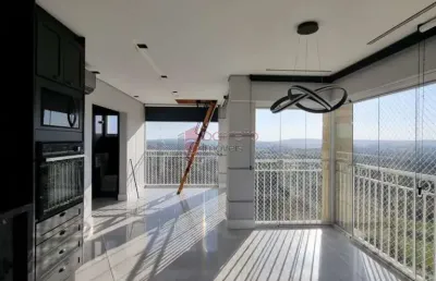 Fina cobertura com vista panorâmica à venda no condomínio bosque dos juritis - bairro medeiros - jundiaí/sp
