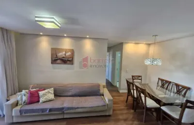 Apartamento mobiliado para locação e venda no condomínio flex i - jundiaí/sp