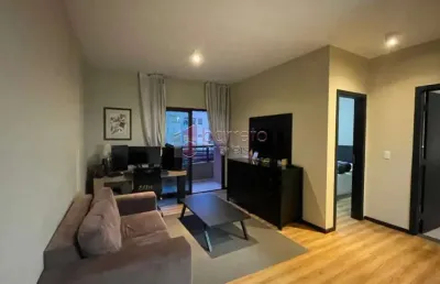 Apartamento flat de 54 m² à venda no condomínio the grapes na avenida nove de julho em jundiaí/sp