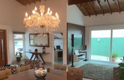 Casa alto padrão térrea mobiliada à venda no condomínio quinta das paineiras, jundiaí