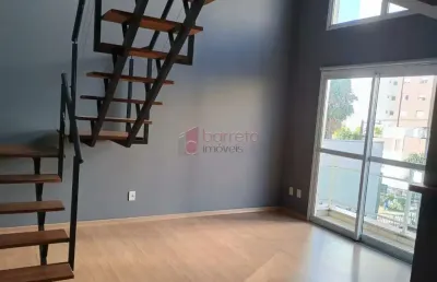 Flat para locação e venda no edifício vivere duplex - jundiaí/sp