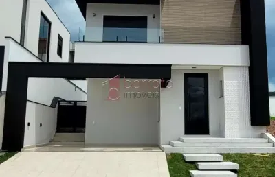 Casa alto padrão em condomínio reserva ermida ii a venda em jundiaí sp 250m²
