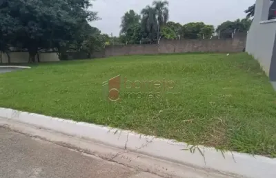 Terreno à venda no condomínio villa verde em jundiaí/sp
