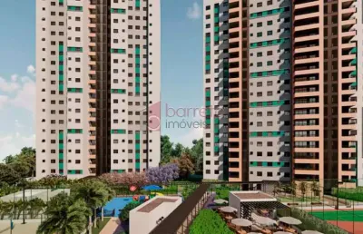 Apartamento à venda no condomínio resort prime santa ângela - engordadouro - jundiaí/sp