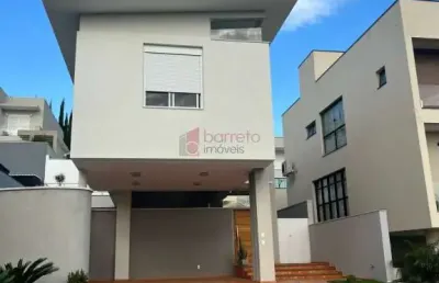 Casa sobrado à venda no condomínio quintas do lago - jardim novo mundo - jundiaí/sp