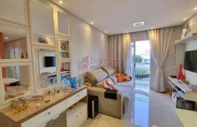 Apartamento mobiliado para venda no condomínio spazio bonfiglioli em jundiaí/sp