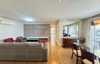 Apartamento mobiliado no condomínio atmosphera natural living - jundiaí/sp
