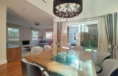 Sobrado mobiliado para locação no condomínio quintas do lago - jundiaí/sp