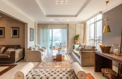 Apartamento de alto padrão finamente mobiliado com 4 suítes