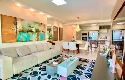 Apartamento mobiliado, equipado com vista incrível e lazer completo