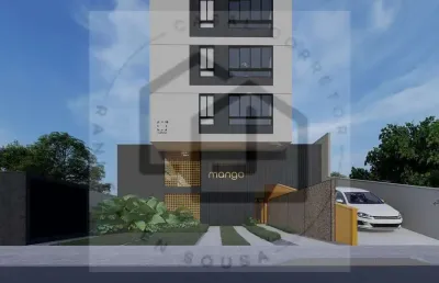 Apartamento de 63,51m² com dois dormitórios sendo uma suíte