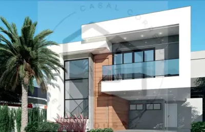 Belissima casa de alto padrão de 4 dormitórios sendo 2 suítes