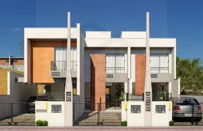 Linda casa geminada com 3 dormitórios sendo 1 suíte