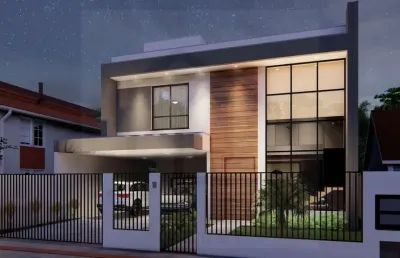 Belissima casa de alto padrão de 4 dormitórios sendo 2 suítes