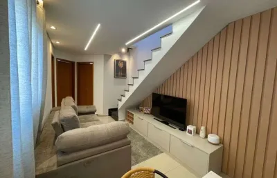 Cobertura à venda, 86 m² por r$ 750.000,00 - santa maria - santo andré/sp