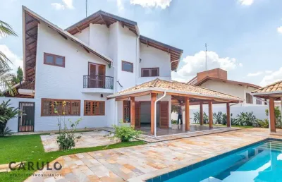 Casa com 4 dormitórios à venda, 455 m² por r$ 2.950.000,00 - residencial vila verde - campinas/sp