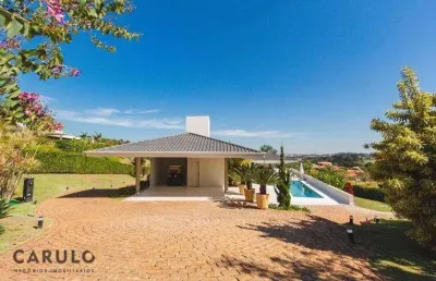 Casa com 6 dormitórios à venda, 900 m² por r$ 17.850.000,00 - condomínio fazenda da grama - itupeva/sp