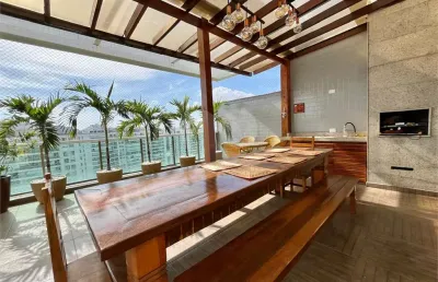 Cobertura com 4 quartos para locação em barra da tijuca - rj