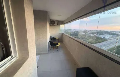 Apartamento 1 dormitório para locação, 56 m² - red studio - jardim américa - sorocaba/sp