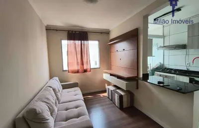 Apartamento 2 dormitórios à venda, 47 m² - condomínio parque sicília- vossoroca - votorantim/sp
