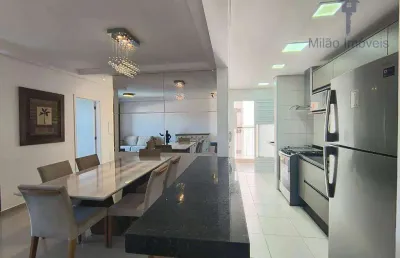 Apartamento mobiliado 3 dormitórios à venda, 85 m² - luzes campolim - parque campolim - sorocaba/sp