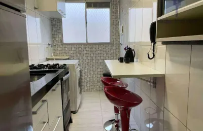 Apartamento 2 dormitórios à venda, 47 m² - condomínio parque sicília- vossoroca - votorantim/sp