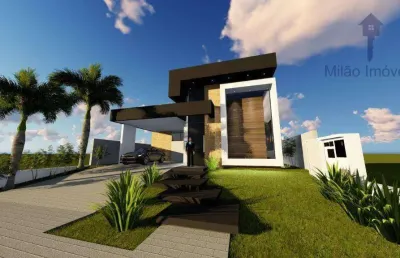 Casa térrea 3 suítes à venda, 225m², alphaville nova esplanada iii em votorantim/sp