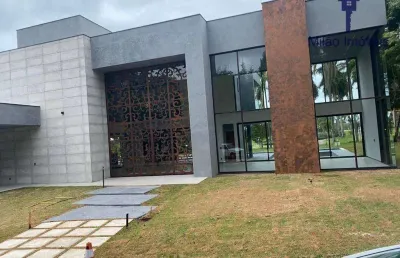 Casa com 4 dormitórios à venda, 527 m² por r$ 6.800.000 - condomínio lago azul - araçoiaba da serra/sp