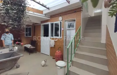 Sobrado 4 dormitórios com casa de fundo 3 vagas à venda em parque américa