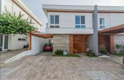 Casa em condomínio fechado com 3 quartos à venda na avenida clemenciano barnasque, 121, teresópolis, porto alegre por r$ 1.490.000