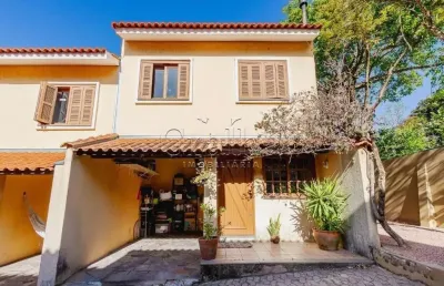 Casa em condomínio fechado com 3 quartos à venda na rua humberto de campos, 601, partenon, porto alegre por r$ 397.000