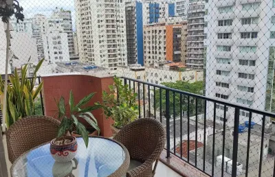 Jardim icarai 90m2 área privativa - varanda, sala. 02 dormitários, 02 vagas